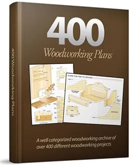 Free Bonus 4: 400 Extra Woodworking Plans included with My Shed Plans